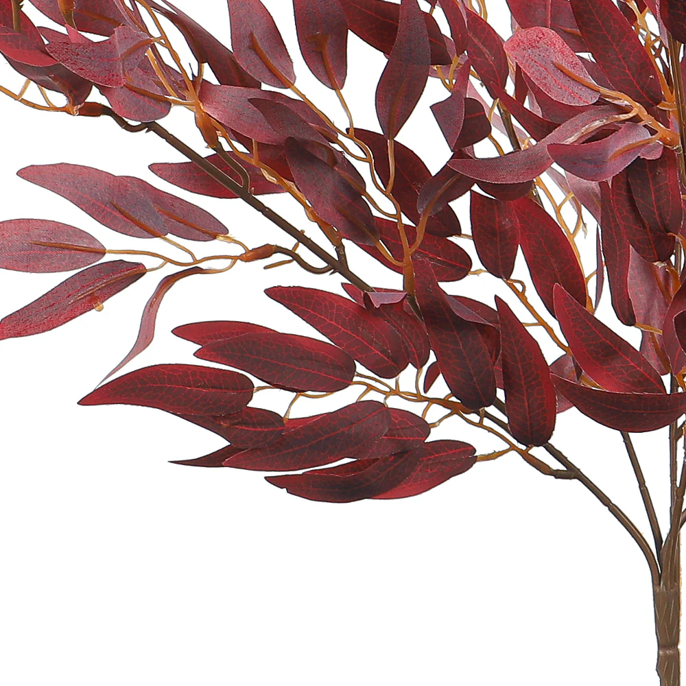 Artificial Willow Leaves Single Bunch(without vase) - Image 15