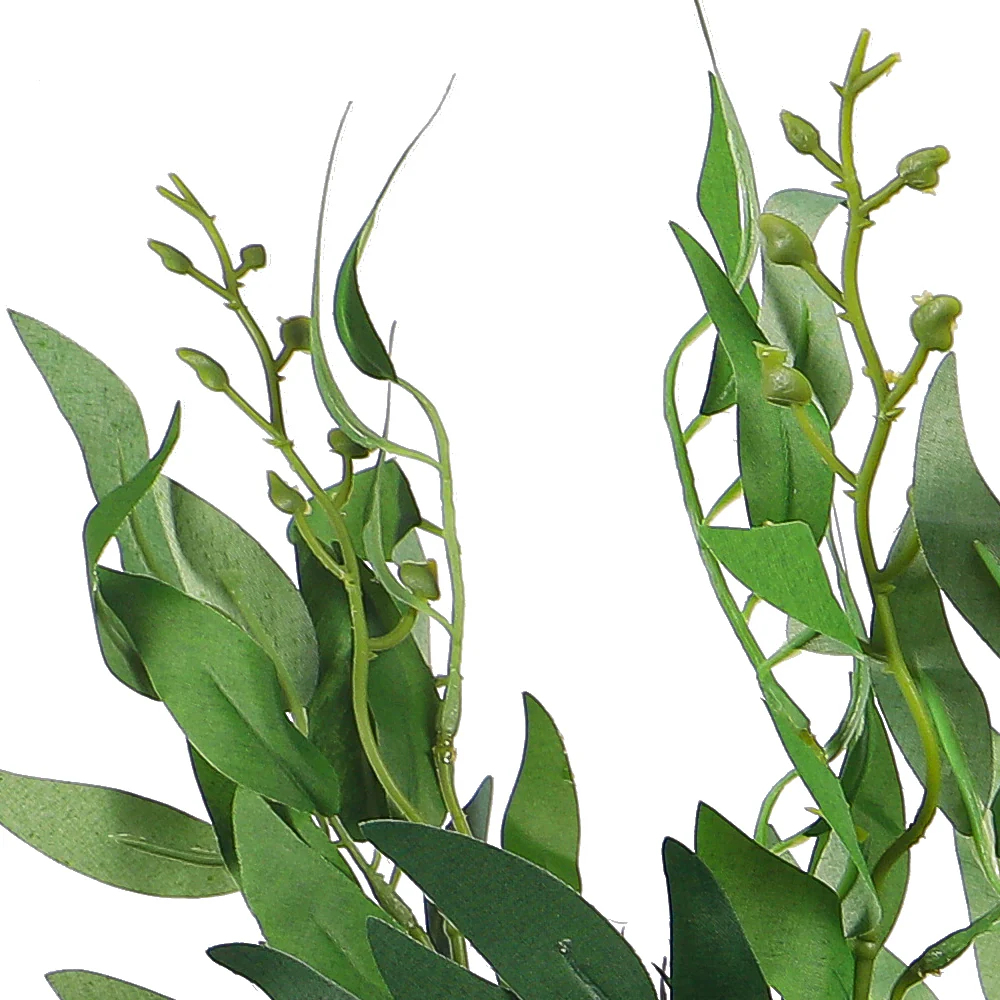 Artificial Willow Leaves Single Bunch(without vase) - Image 4