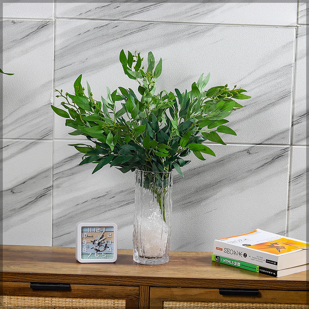 Artificial Willow Leaves Single Bunch(without vase) - Image 6