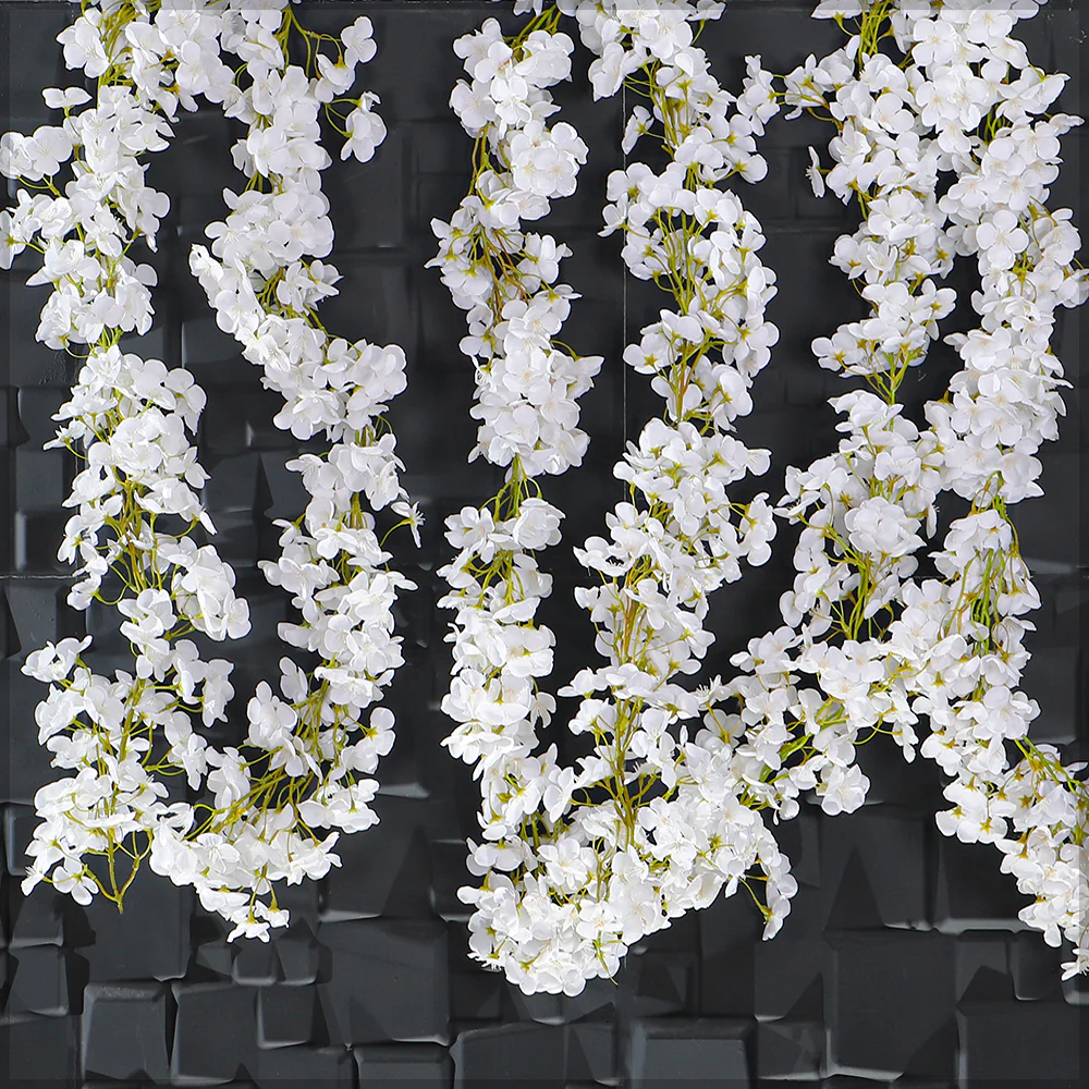 Artificial Wisteria Flowers Silk Vine - Image 2