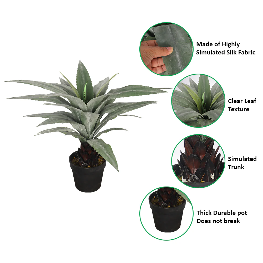 Artificial Yucca Plant 65cm High - Image 4