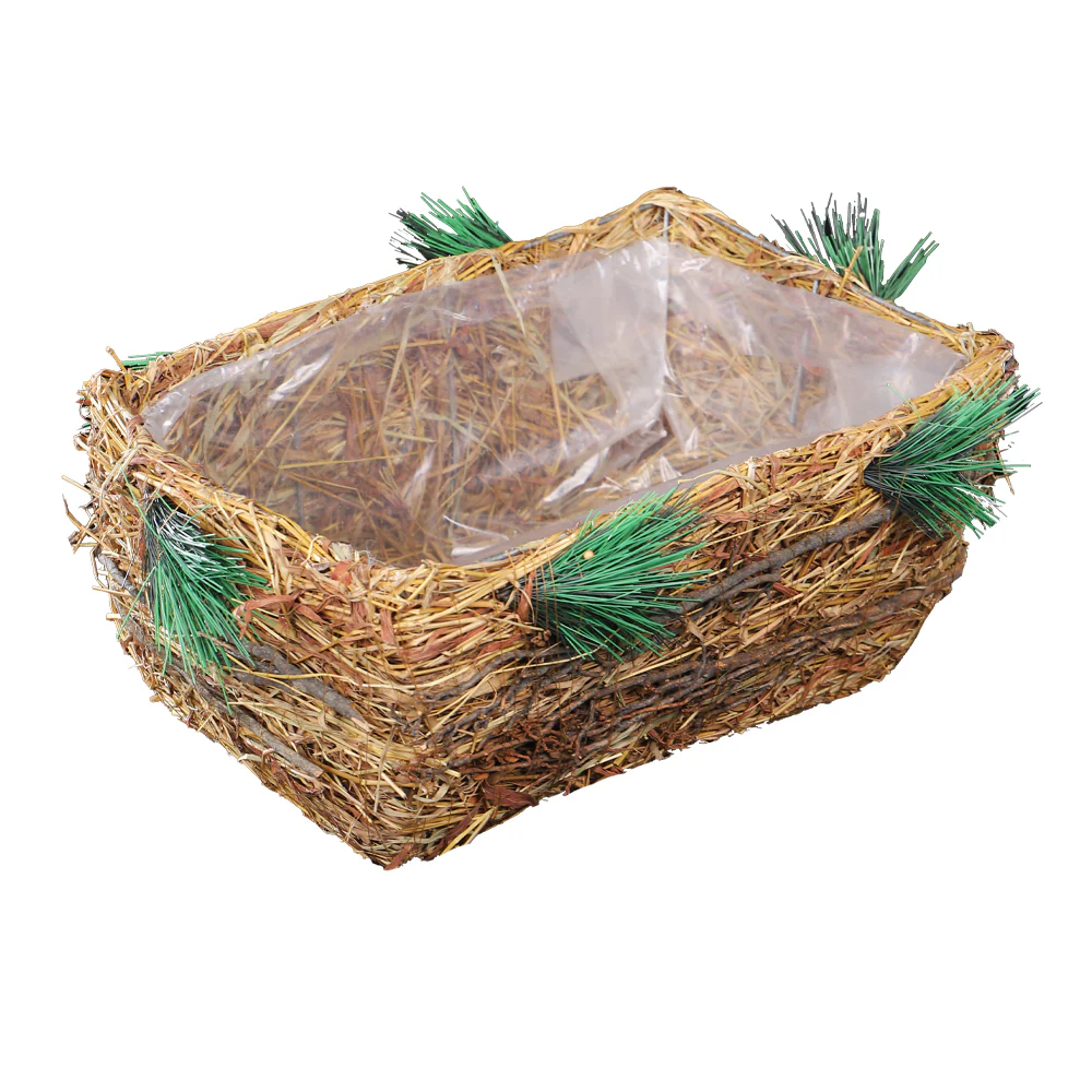 Astonishing Raffia Basket Planter box - Image 5