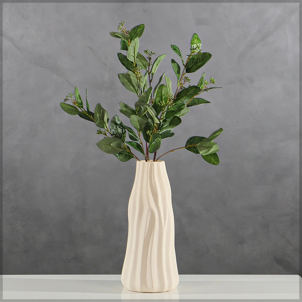 Autum Inspired Artificial Eucalyptus Leaves(without vase)