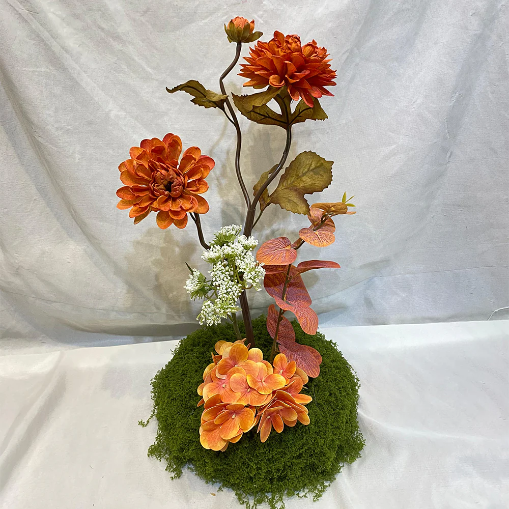 Autumn Bloom Floral Landscape Arrangement for display purposes only (non-sale) - Image 2
