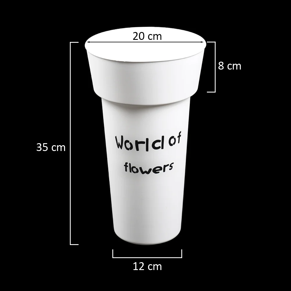 Plastic Flower Vase - Image 6