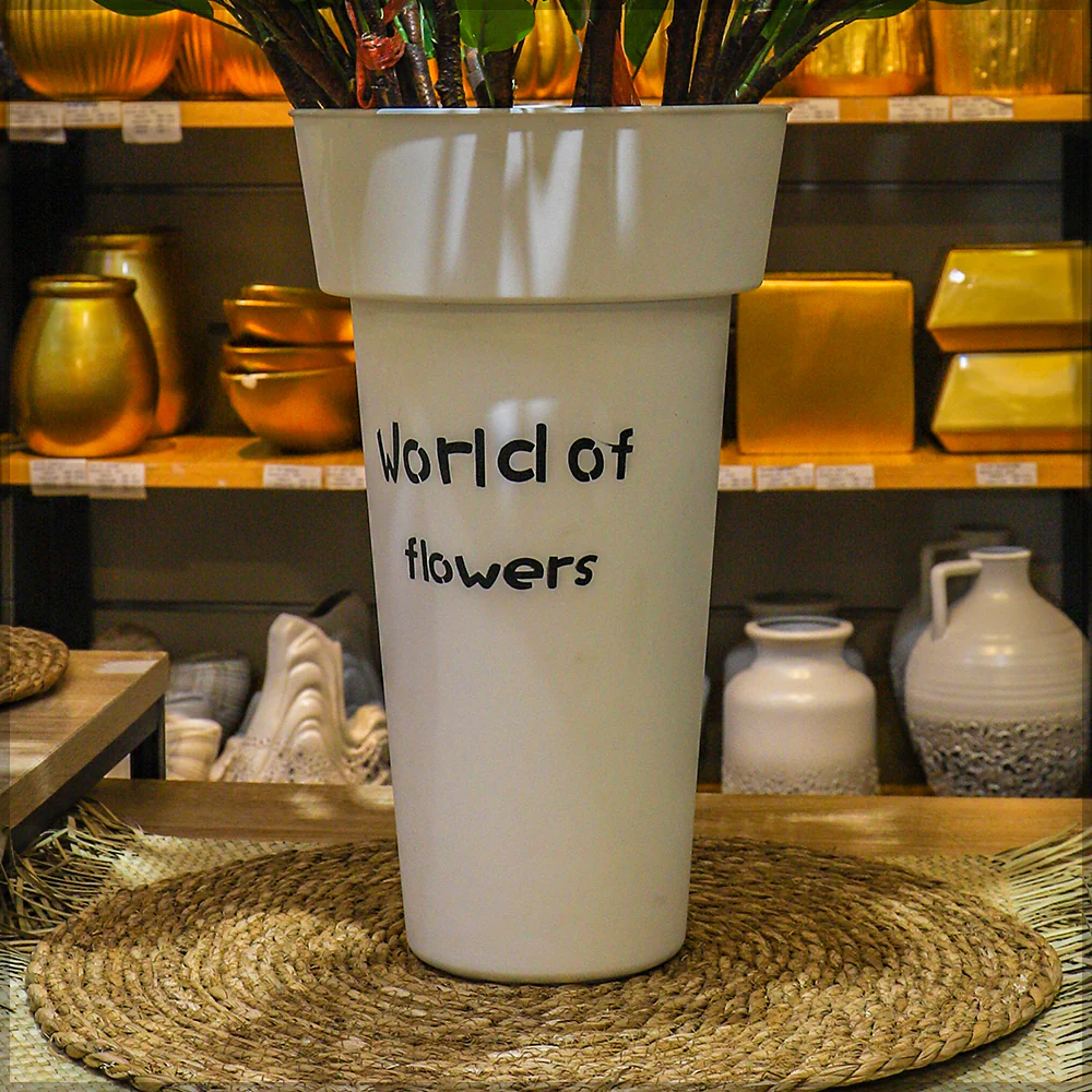Plastic Flower Vase - Image 8