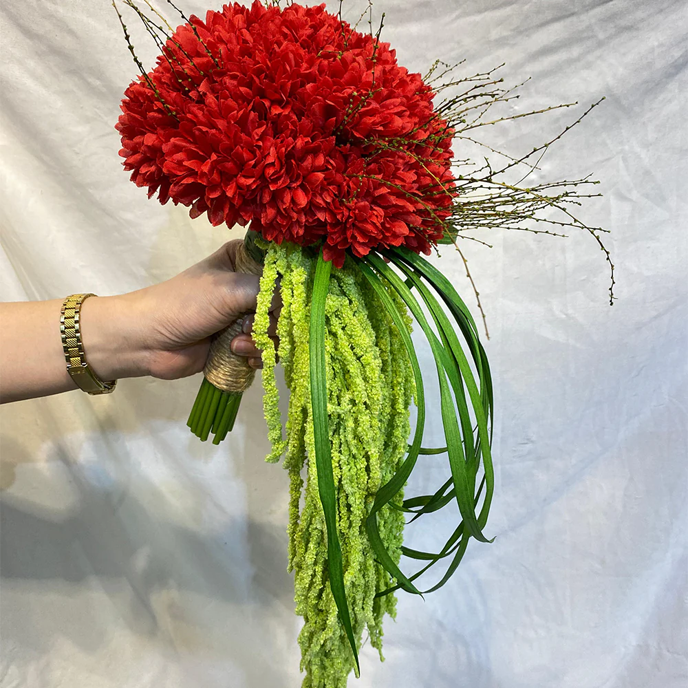 Bold & Beautiful Cascade Bouquet 🌺