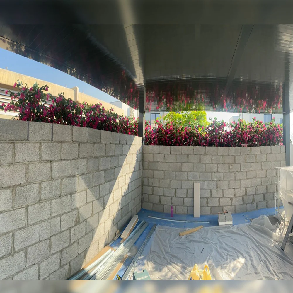 Bougainvillea Terrace Border for display purposes only (non-sale)