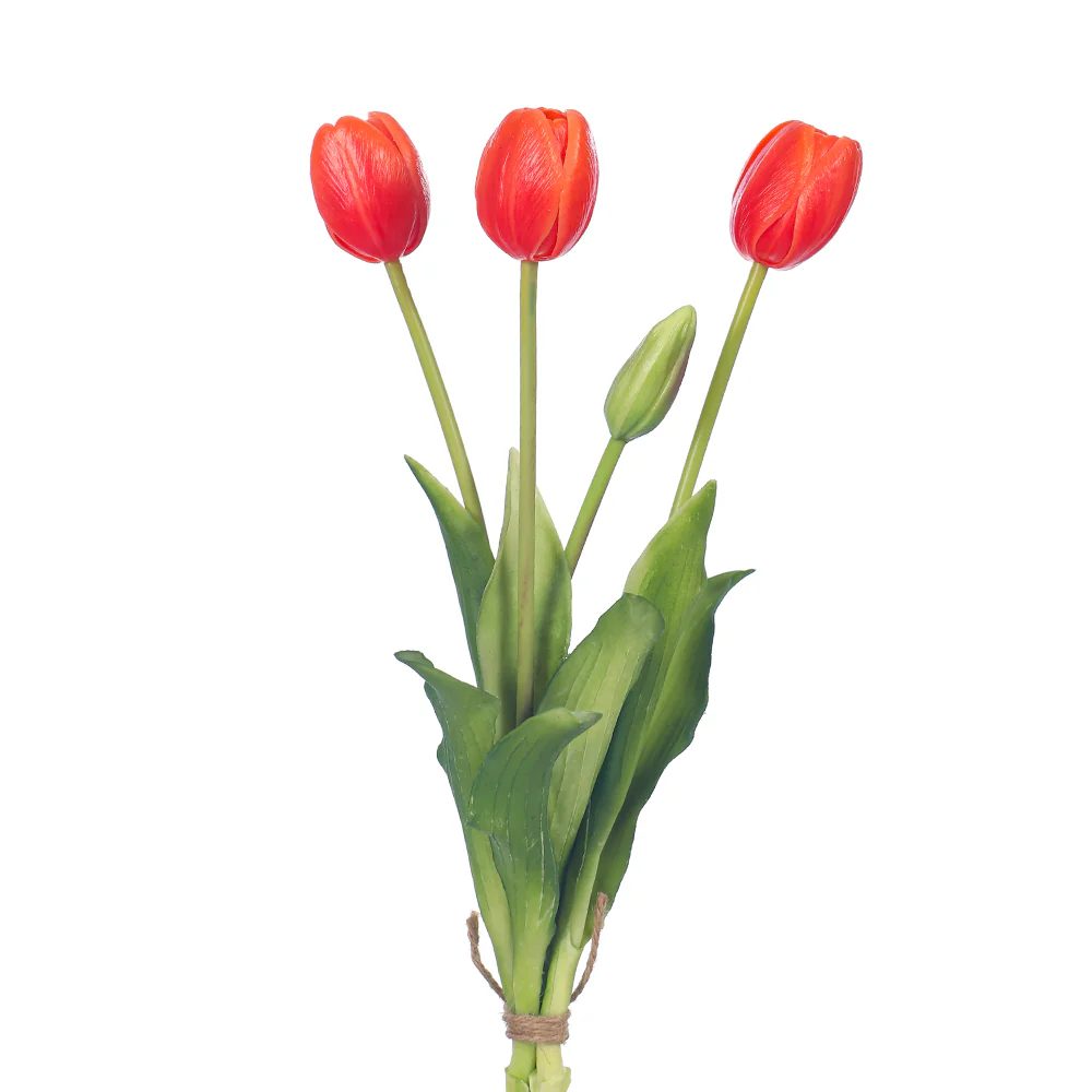 Bunch of 4 Artifical Tulips - Image 15