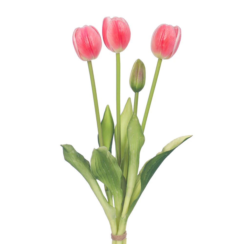 Bunch of 4 Artifical Tulips - Image 19