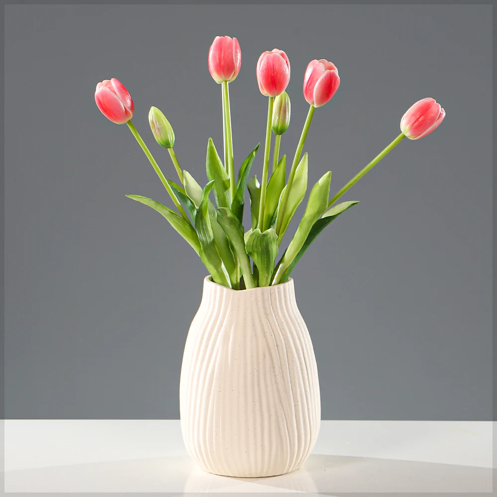 Bunch of 4 Artifical Tulips - Image 20
