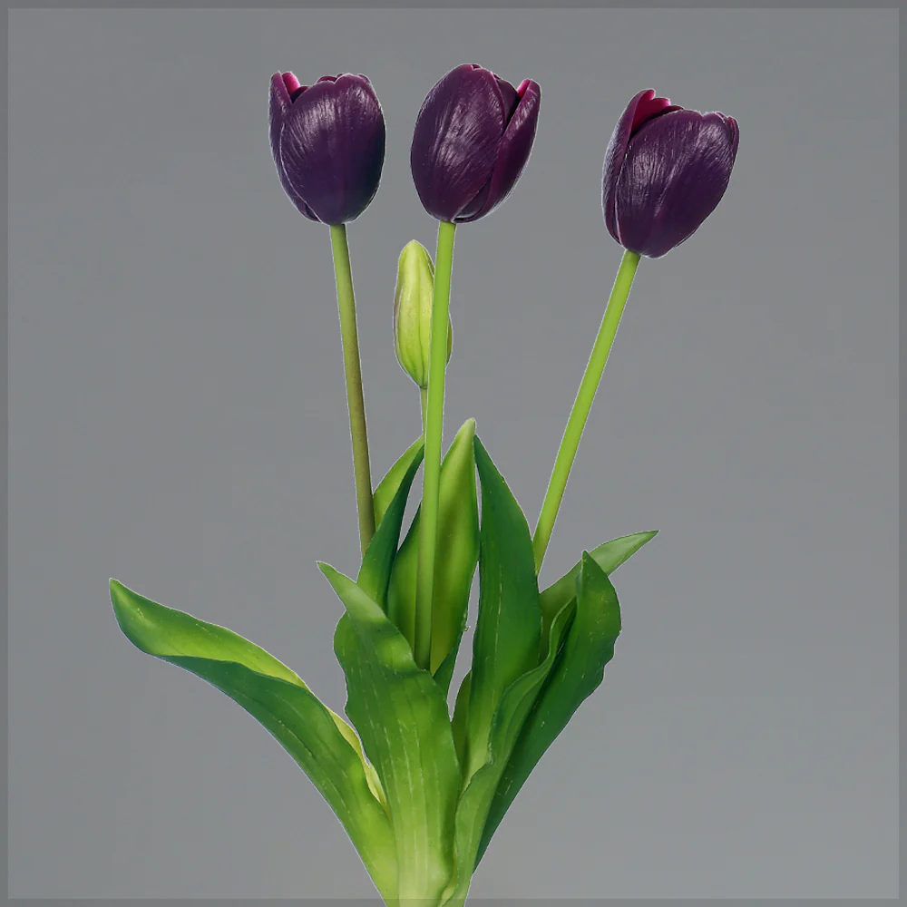 Bunch of 4 Artifical Tulips - Image 21