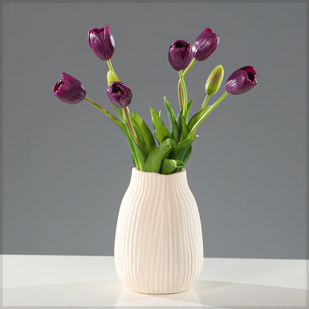 Bunch of 4 Artifical Tulips - Image 24