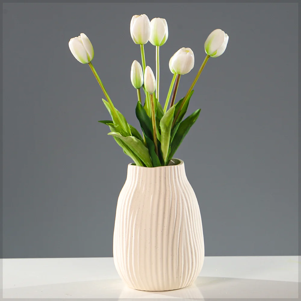 Bunch of 4 Artifical Tulips - Image 28