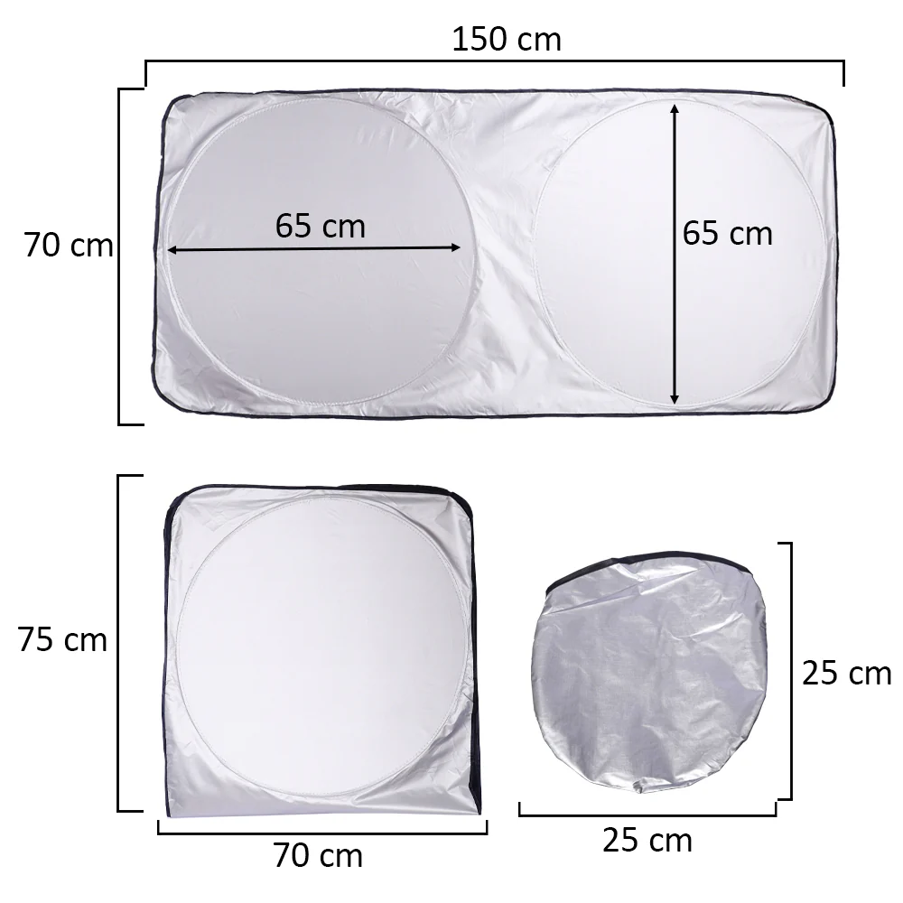 1 Piece Car Windshield SunShade (Car Sun Cover Only) - Image 3