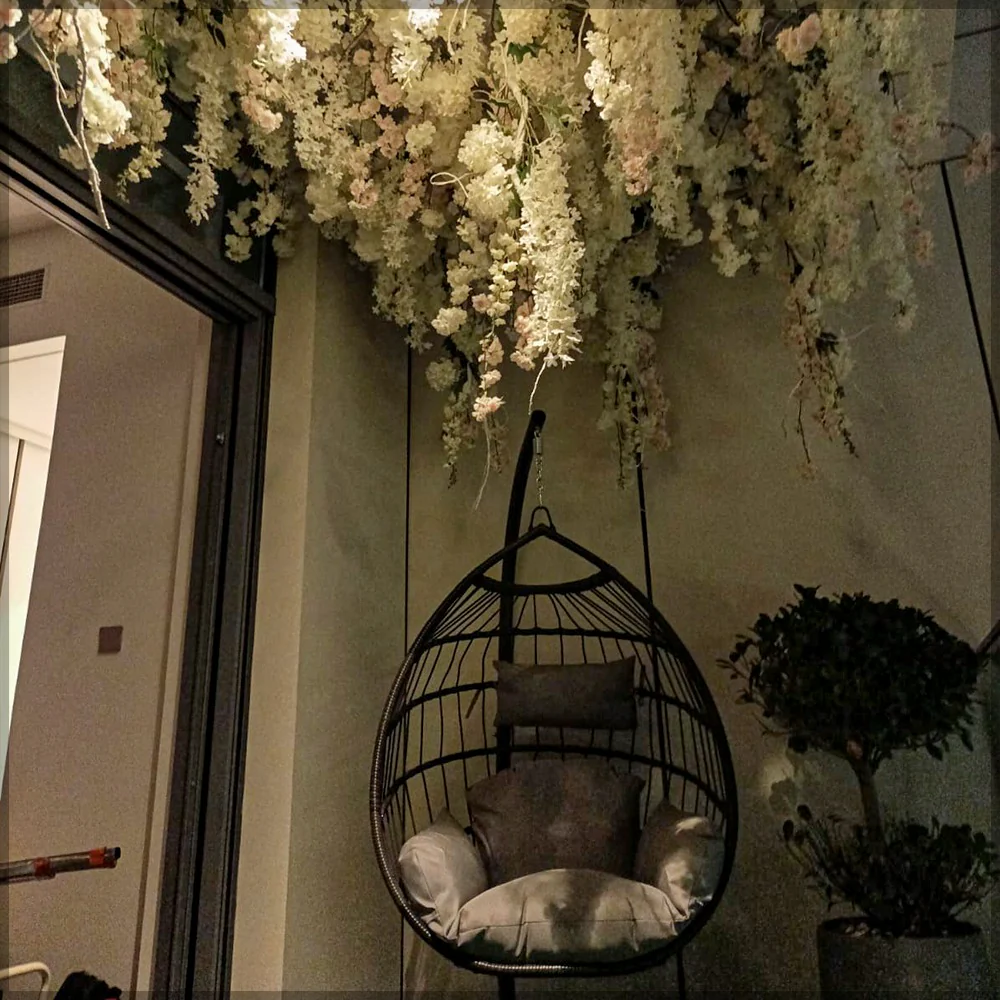 Ceiling Flower Arrangement for display purposes only (non-sale) - Image 2