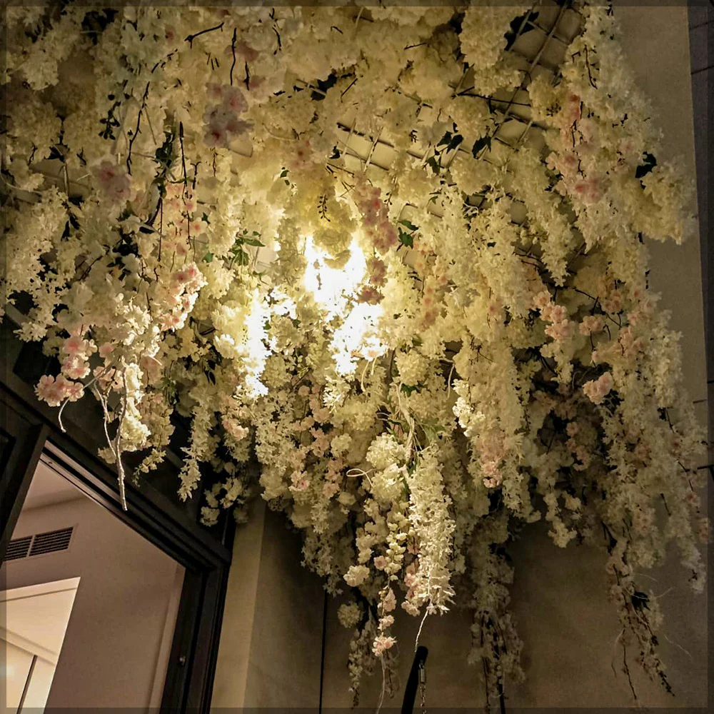 Ceiling Flower Arrangement for display purposes only (non-sale) - Image 3