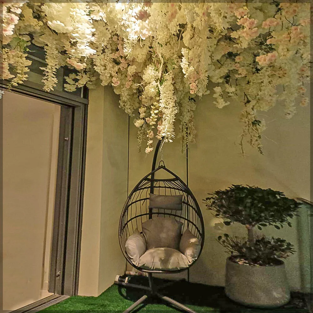 Ceiling Flower Arrangement for display purposes only (non-sale) - Image 4