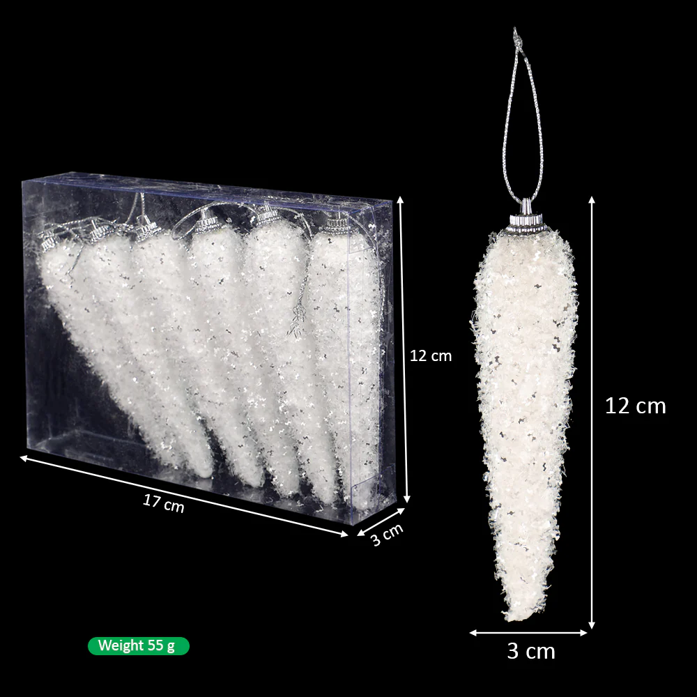 1 Pack Christmas Tree Hanging Ornaments ( other decoration items not included) - Image 3