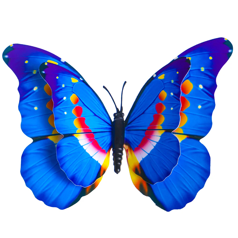 Colorful Garden Butterflies on Sticks-butterfly-12cm - Image 3