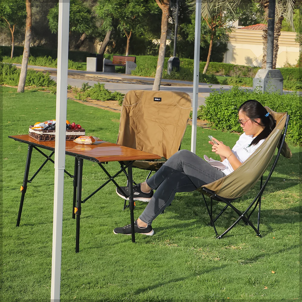 1 Piece Comfortable Chair with Cup Holder for Camping( Chair Only) - Image 10