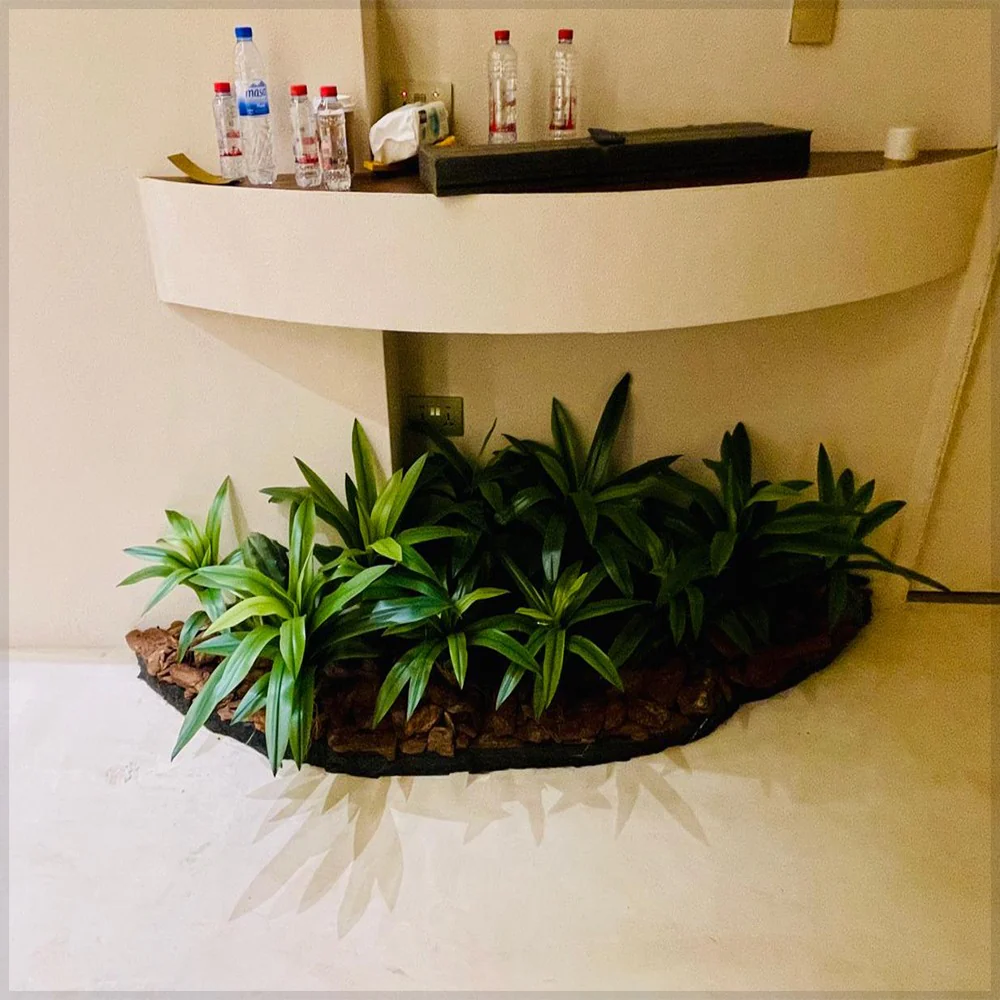 Corner Oasis : Tropical Elegance Indoors for display purposes only (non-sale) - Image 4