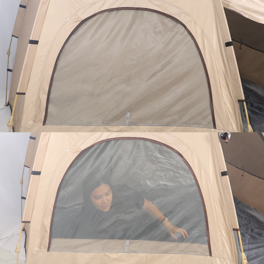 Cream Pop up Camping Tent with Carry Bag(Tent Only) - Image 9
