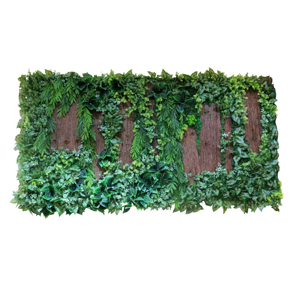Creative Vertical Foilage Wall Decoration for display purposes only (non-sale)