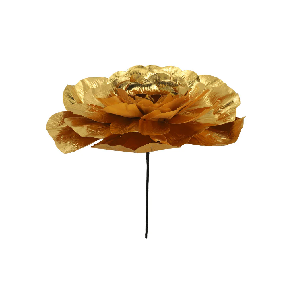 Decoration Paper Flower Wall Gold-PE - Image 16