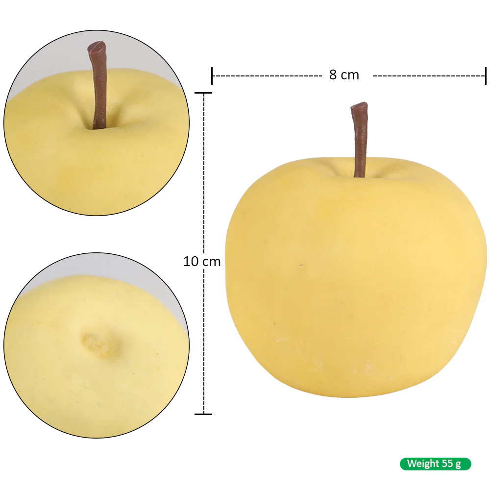 Single Piece Decorative Artificial Apple Fruit - Image 13