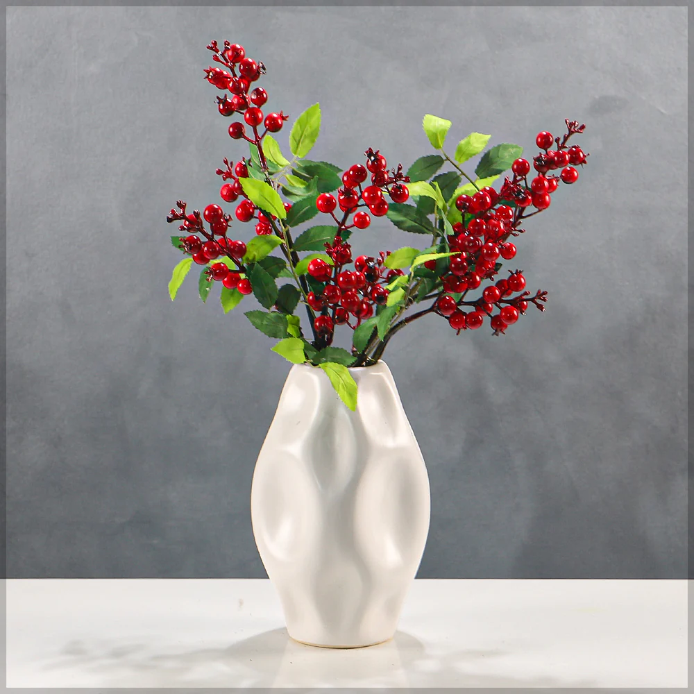 Decorative Berry Fruit Single Stem(without vase) - Image 13