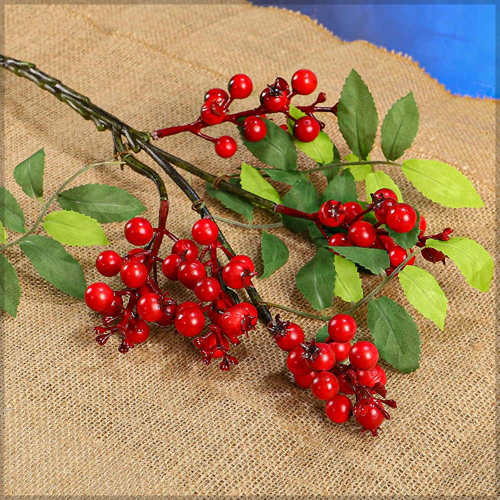 Decorative Berry Fruit Single Stem(without vase) - Image 15