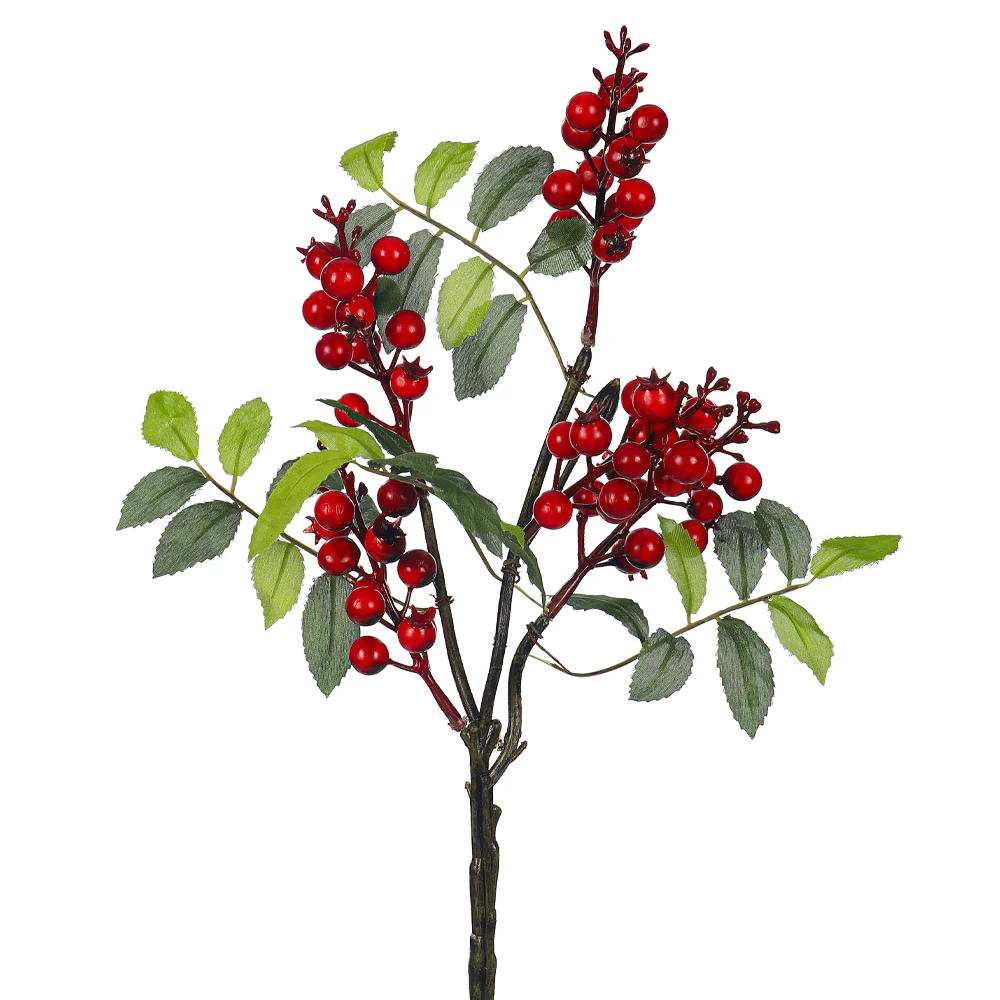 Decorative Berry Fruit Single Stem(without vase) - Image 16