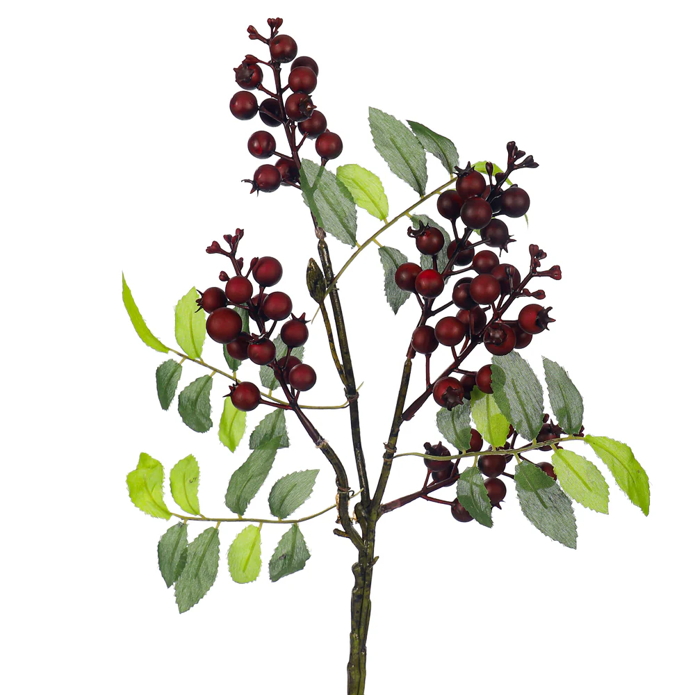 Decorative Berry Fruit Single Stem(without vase) - Image 4