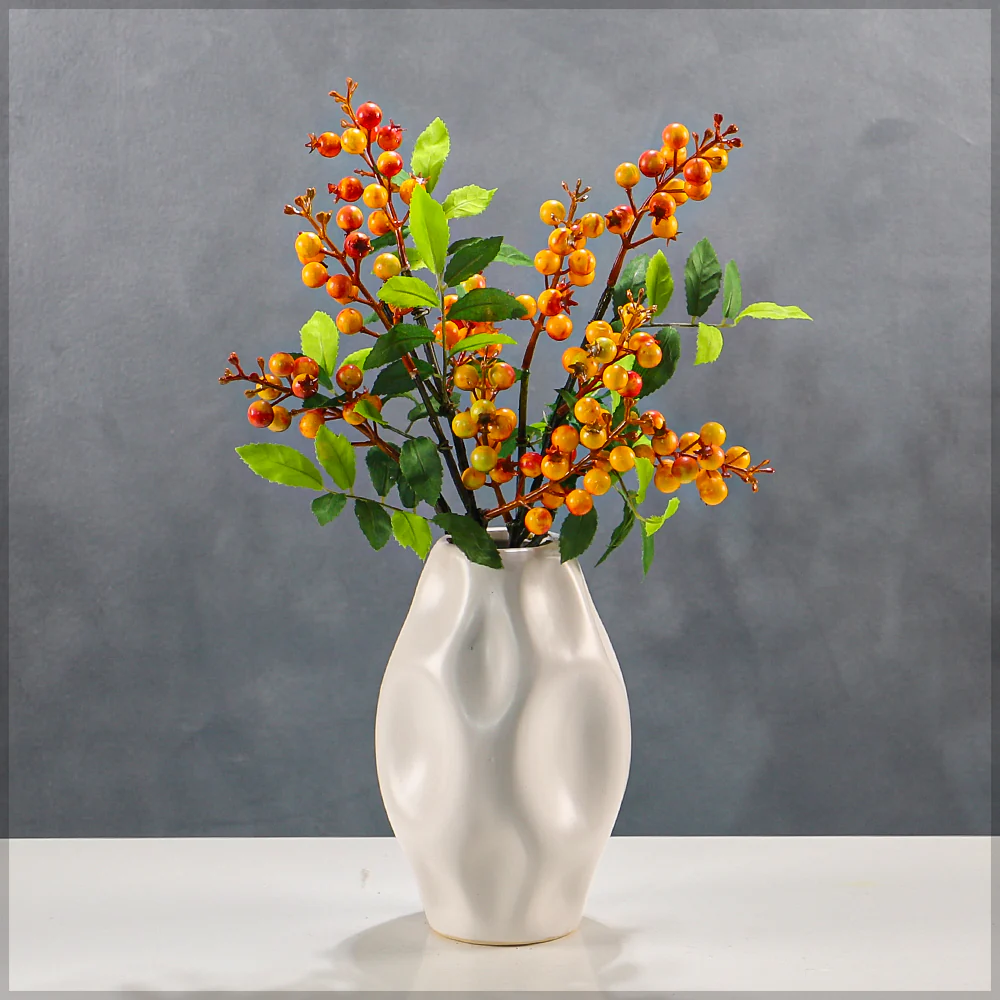 Decorative Berry Fruit Single Stem(without vase) - Image 9