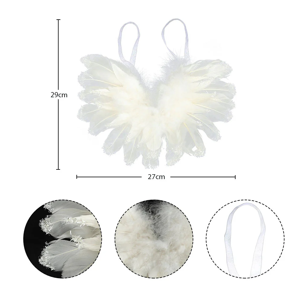 Decorative Fancy Real Wings Feather - Image 2