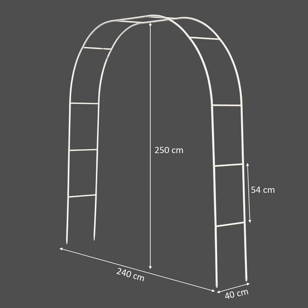 1 Piece Decorative Garden Arch (Arch Only) - Image 13