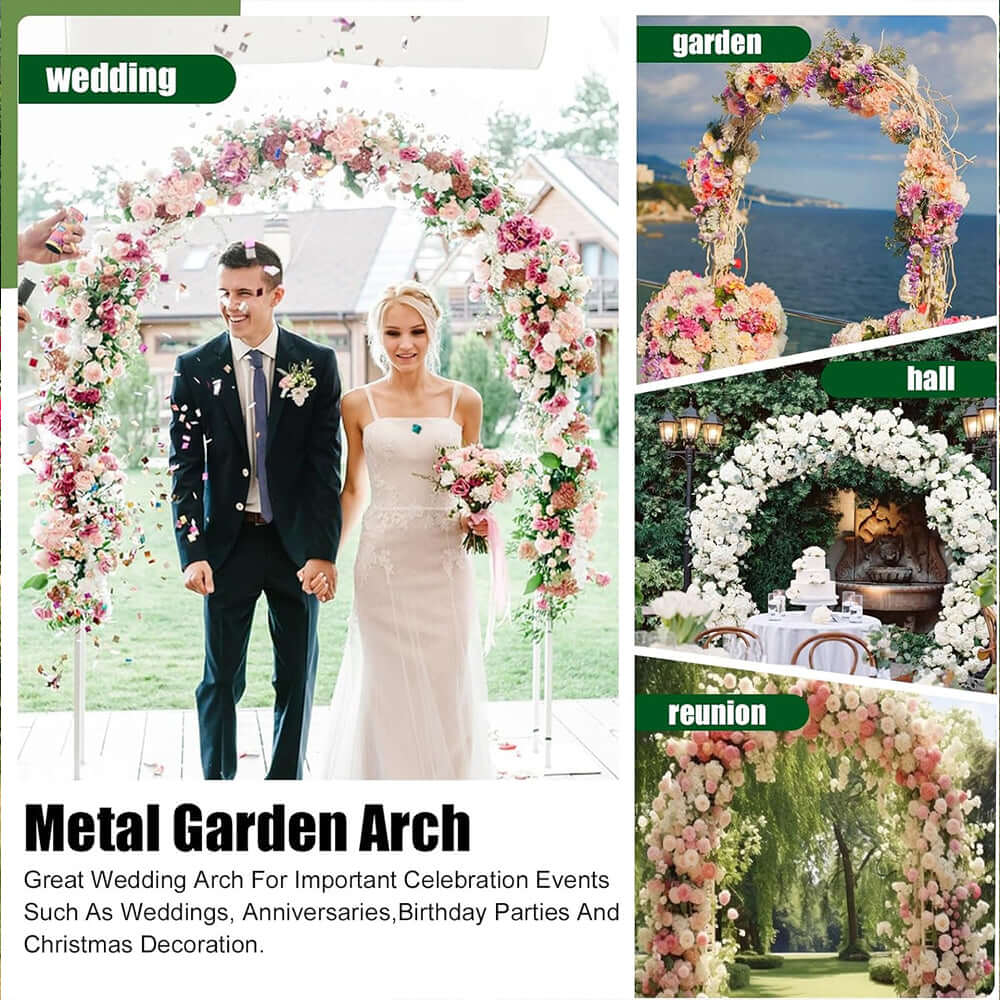 1 Piece Decorative Garden Arch (Arch Only) - Image 17