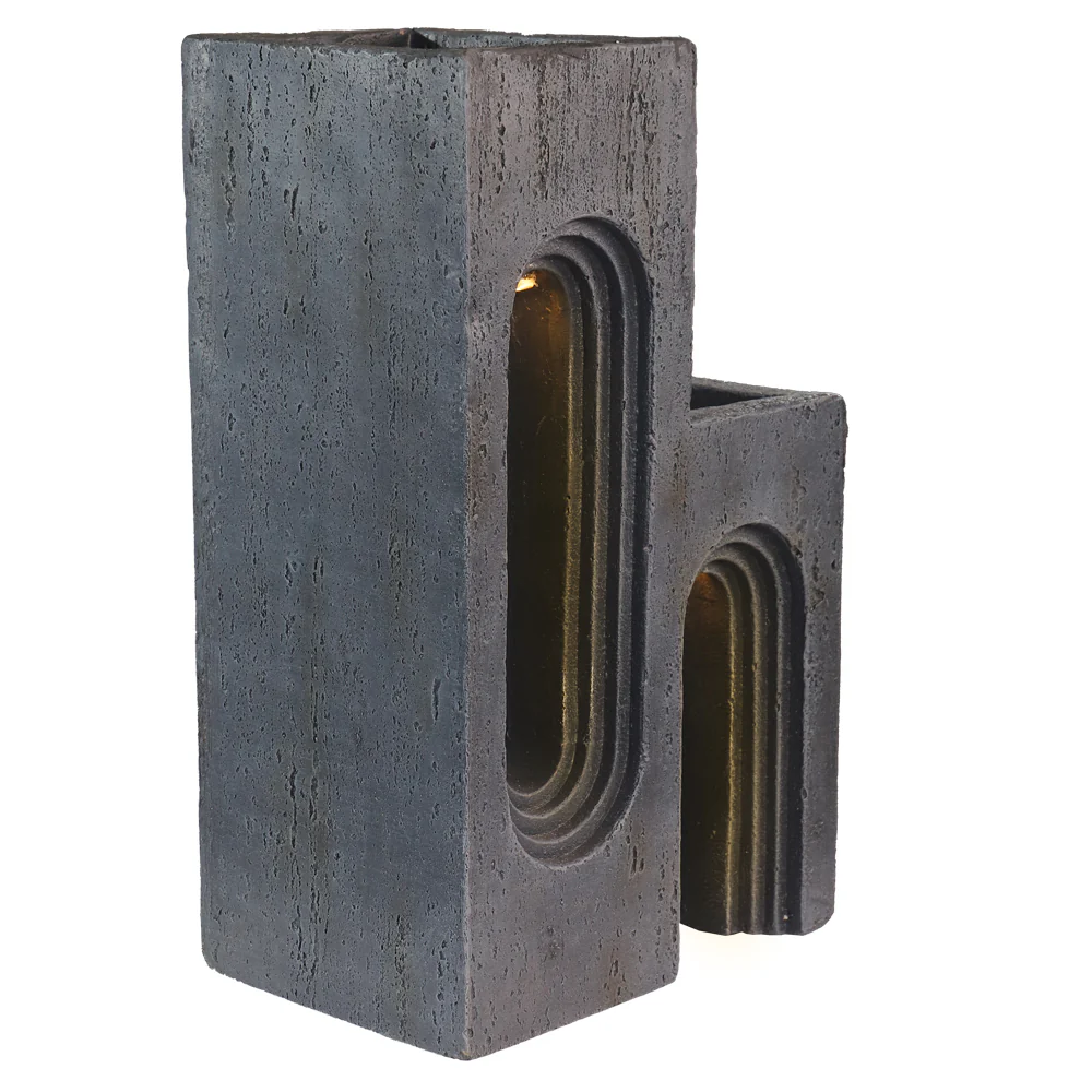1 Piece Decorative Lighting Gray Pots - Image 5