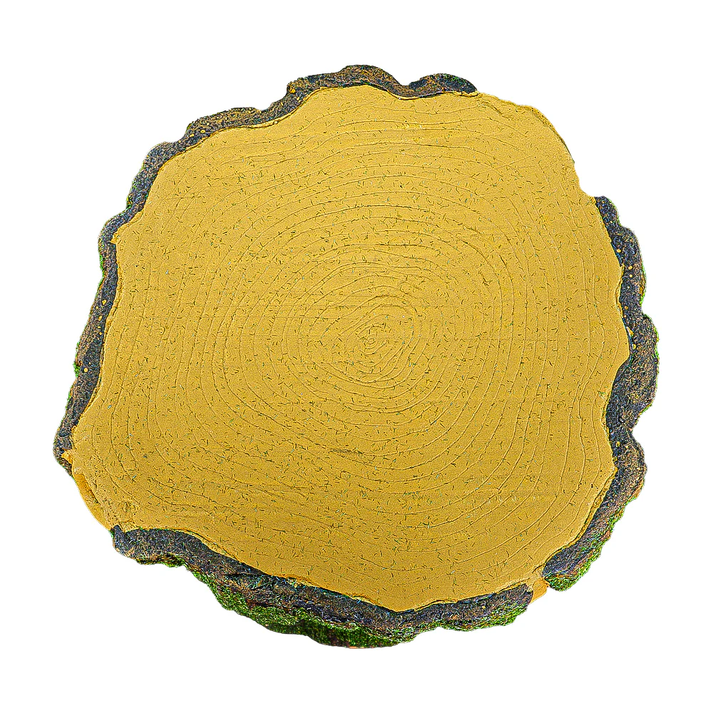 1 Piece Decorative Mossy Tree Stump( Stump Only) - Image 4