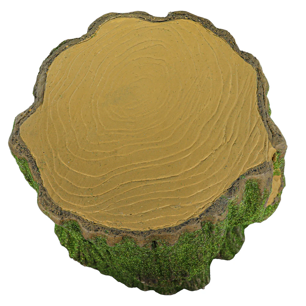 1 Piece Decorative Mossy Tree Stump( Stump Only) - Image 9