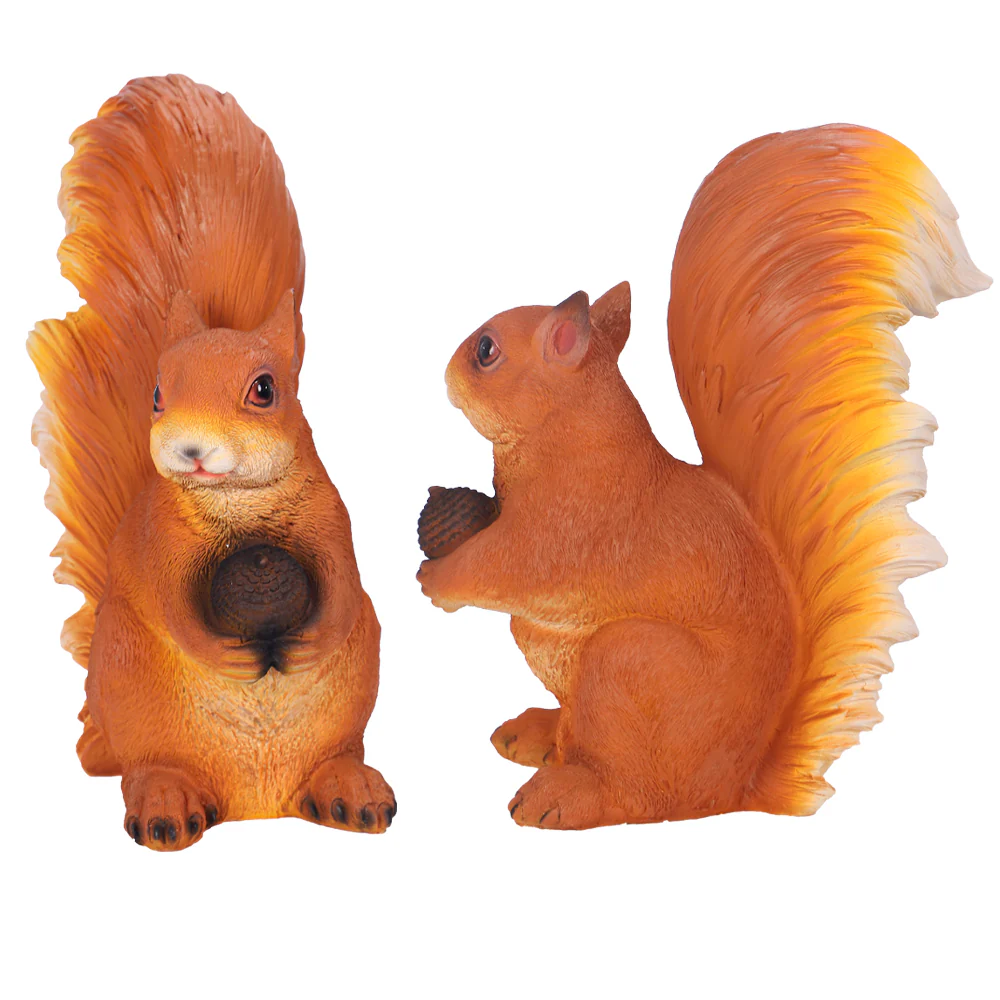 1 Piece Decorative Squirrel Statue for Garden Decoration (Squirrel Only) - Image 15