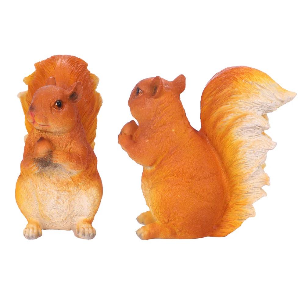 1 Piece Decorative Squirrel Statue for Garden Decoration (Squirrel Only) - Image 9
