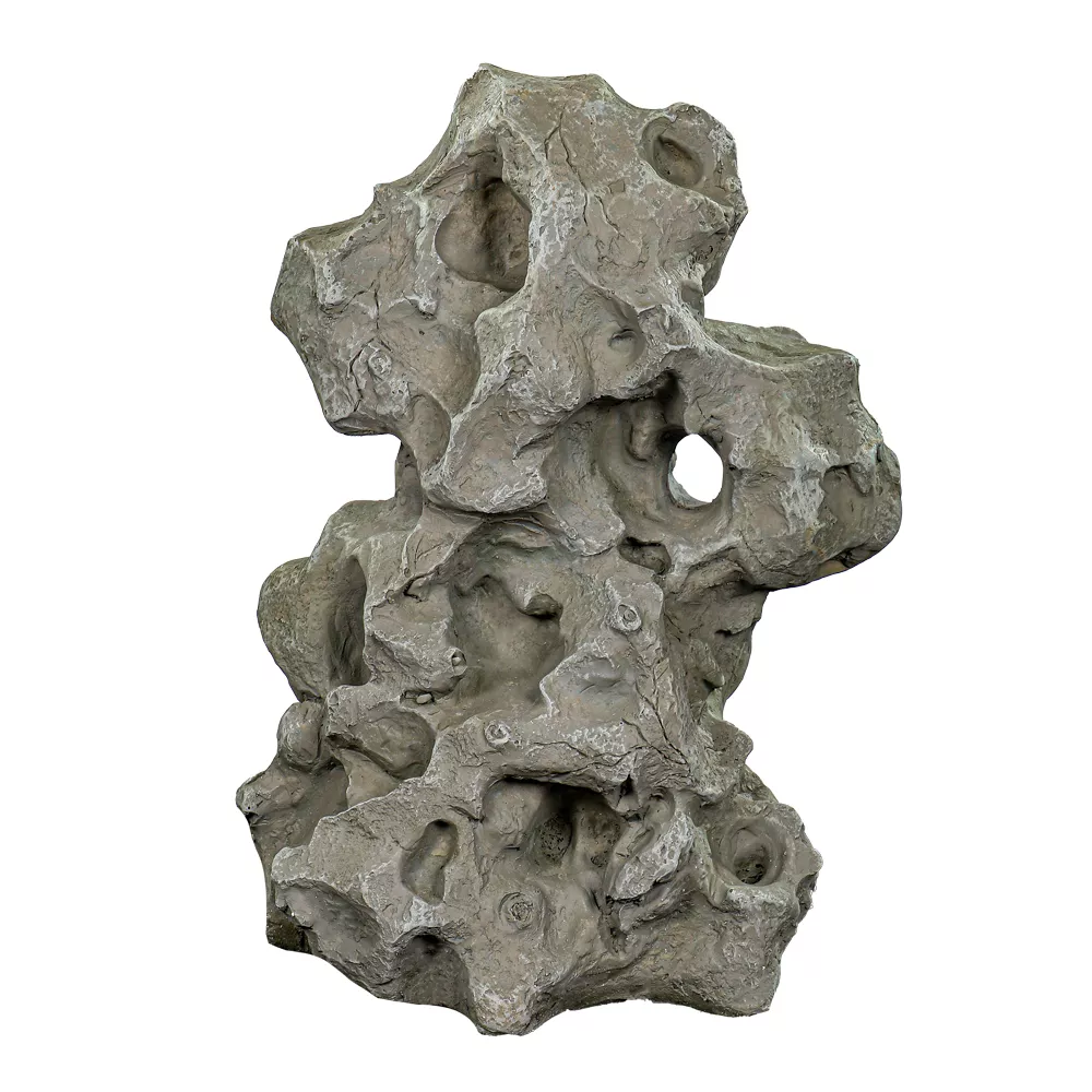 1 Piece Decorative Stone Sculpture for Garden( Decorative Sculpture Only)