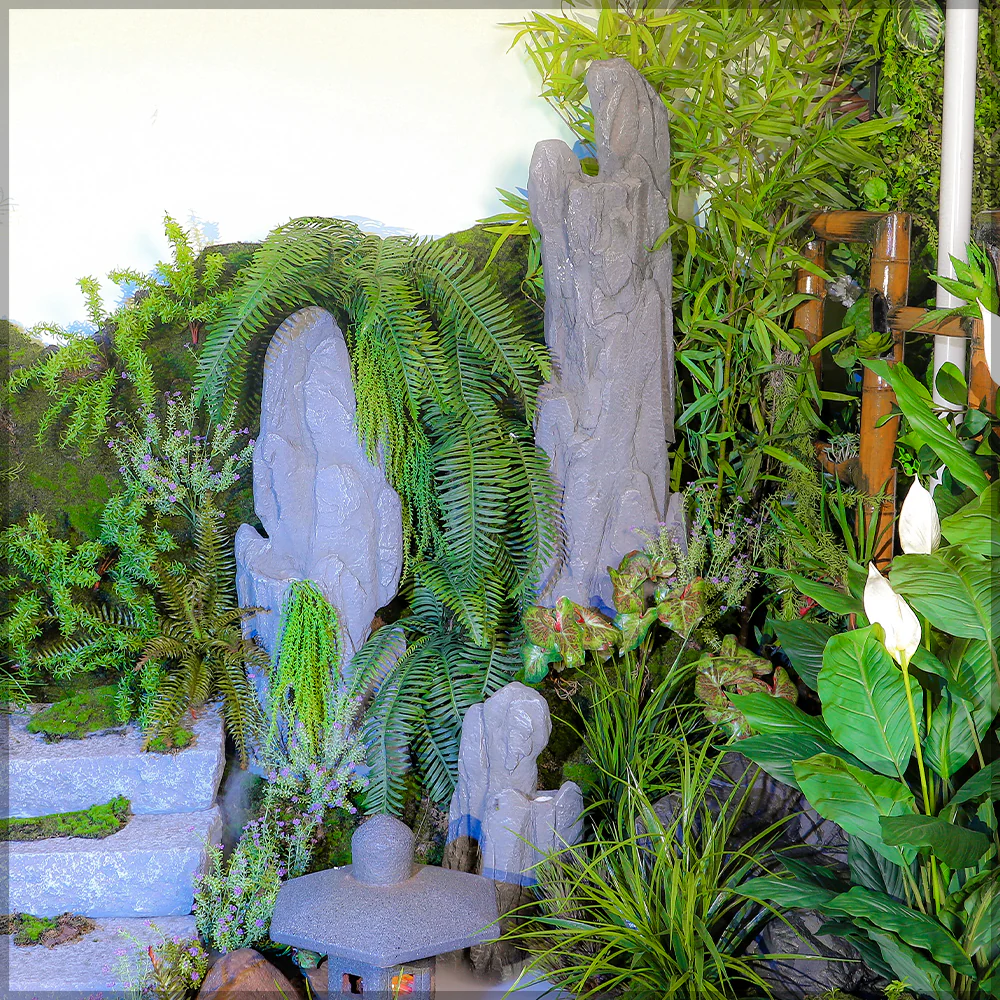 1 Piece Decorative Stone Statue for Garden - Image 5