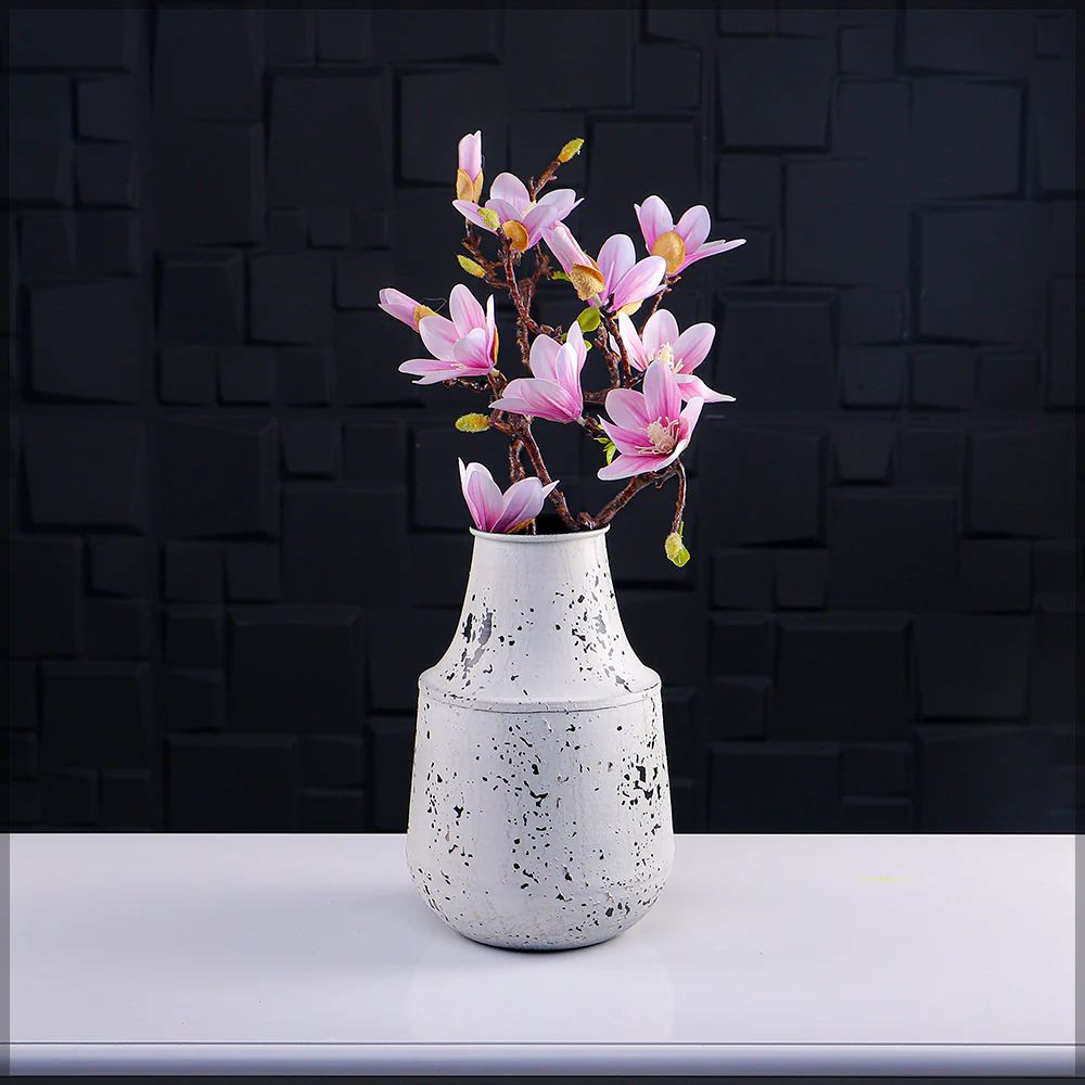 Decorative Table-top Metal Vases (Flower not included) - Image 3