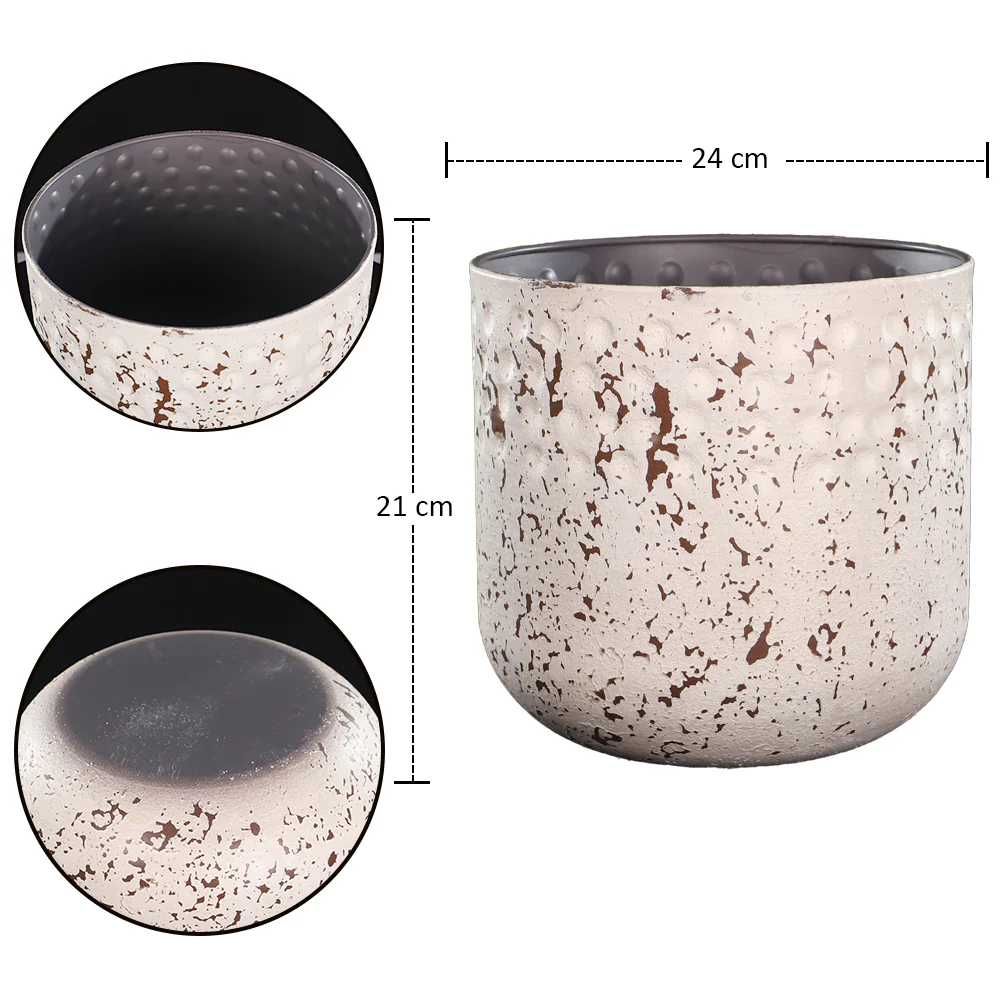 Decorative Table-top Metal Vases - Image 2