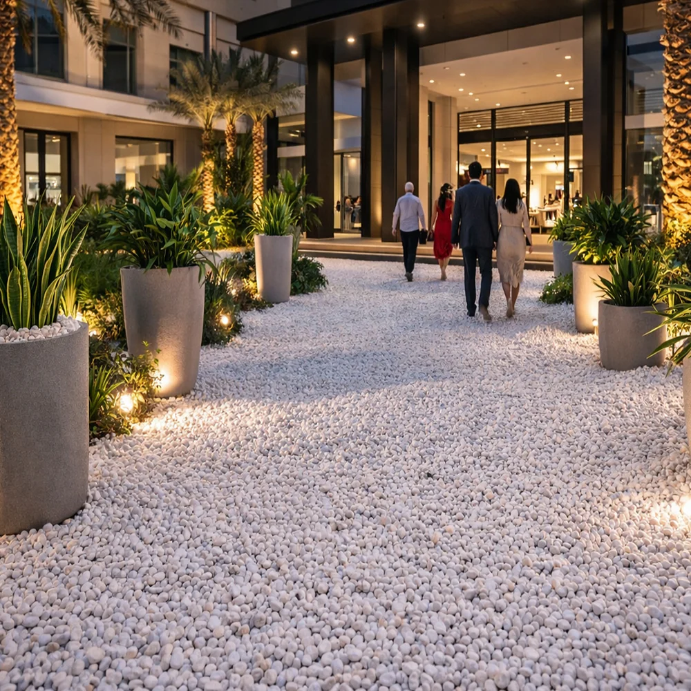 Decorative White Stones (5kg) - Image 6