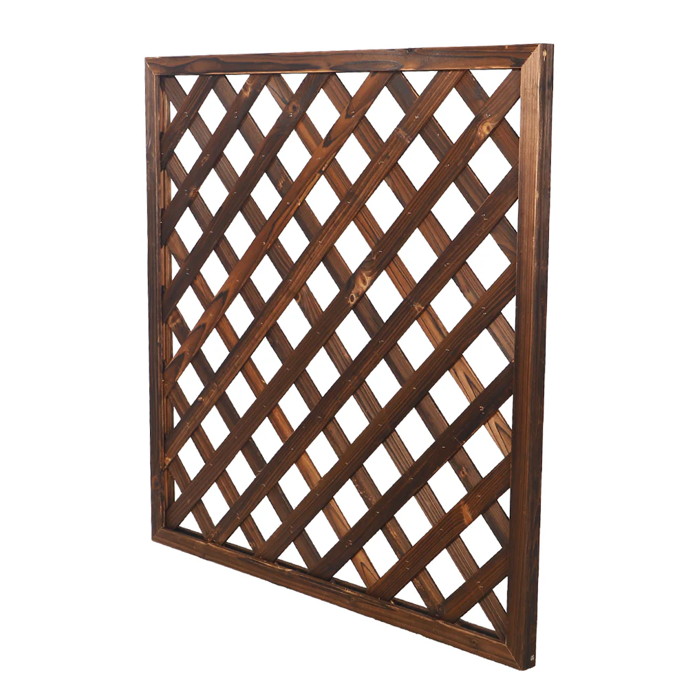 1 Piece Decorative Wooden Fence Screen (Screen Only) - Image 4