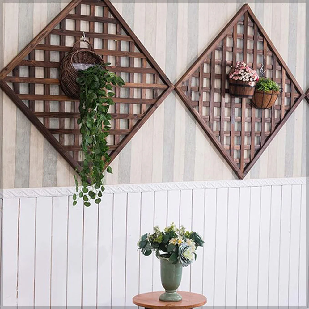 1 Piece Decorative Wooden Fence Screen (Screen Only) - Image 5